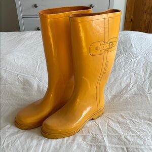 Veuve Clicquot Vibrant Yellow Rain Boots Waterproof
